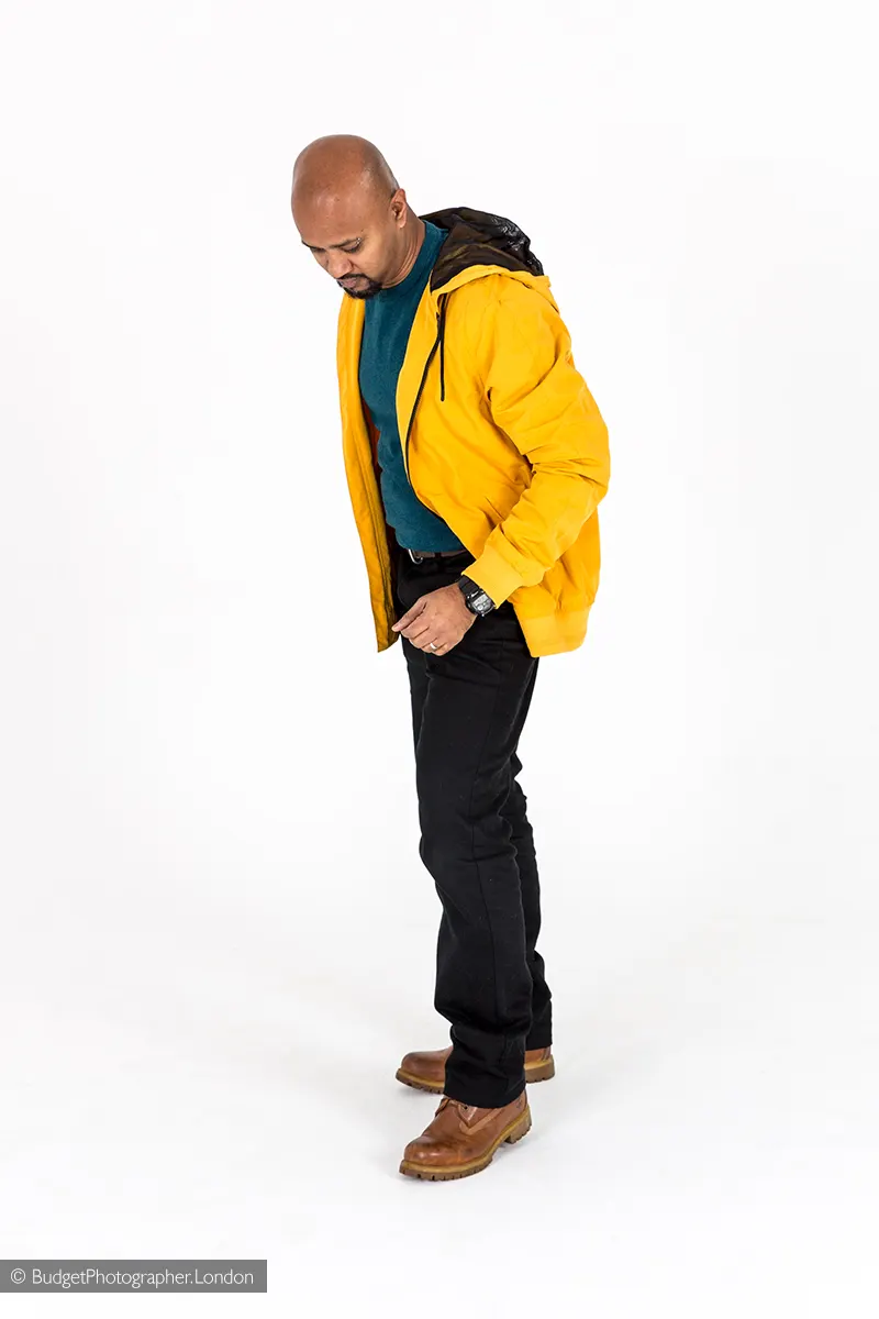 White Studio Home Shoot